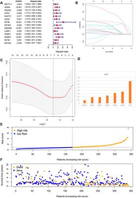 The pattern of expression and prognostic value of key regulators for m7G RNA methylation in hepatocellular carcinoma